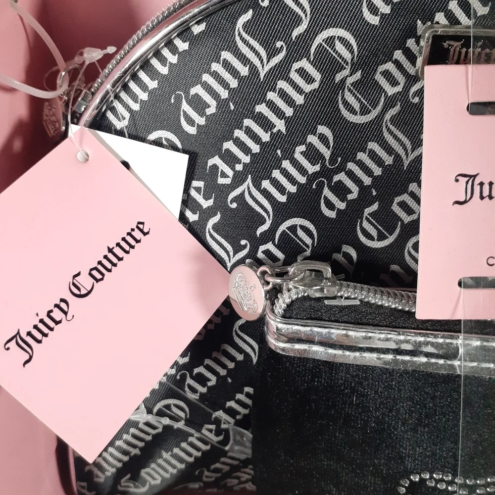 🎉3xHP🎉 *NIB* Juicy Couture 2pc. Cosmetic Bags